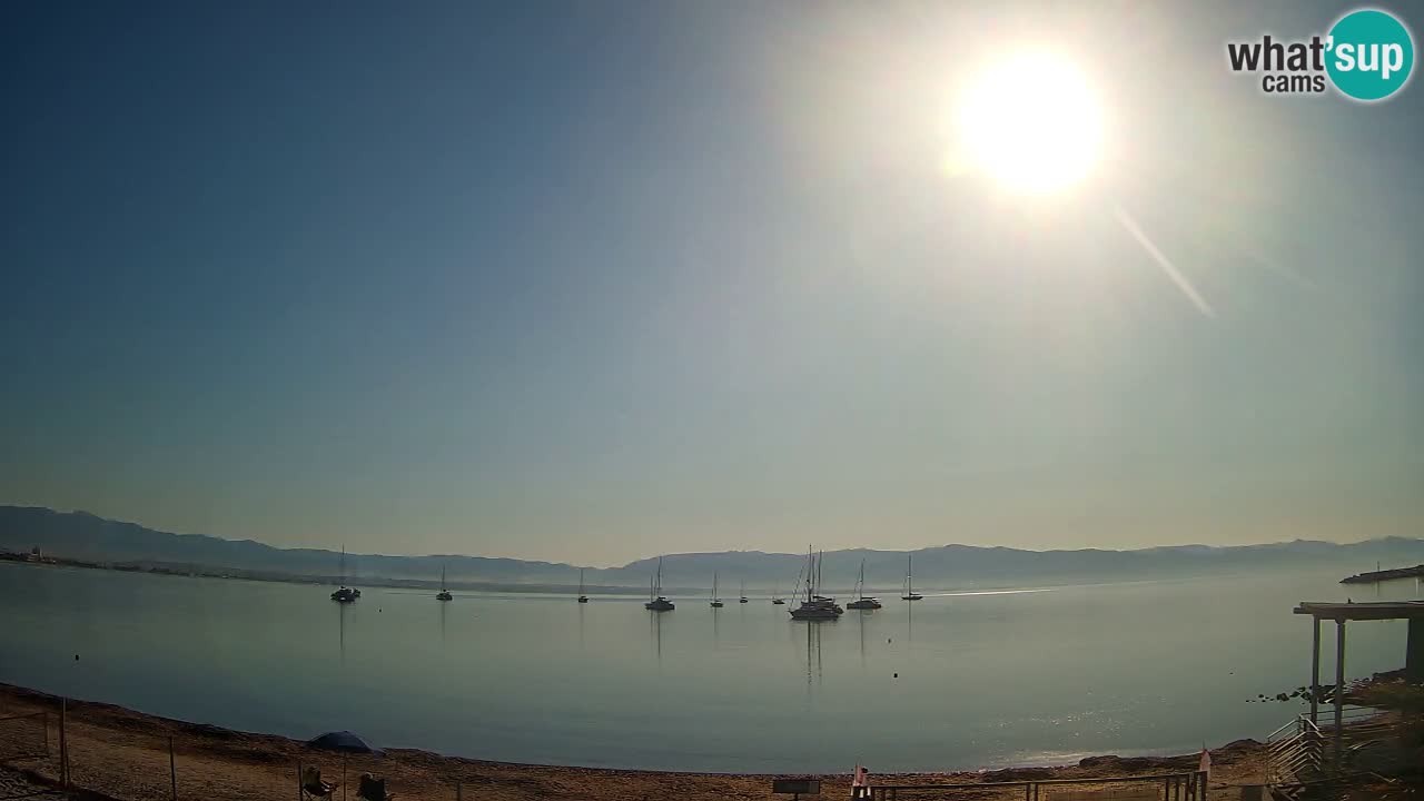 Webcam Cagliari Windsurf Club – Plage du Poetto en direct