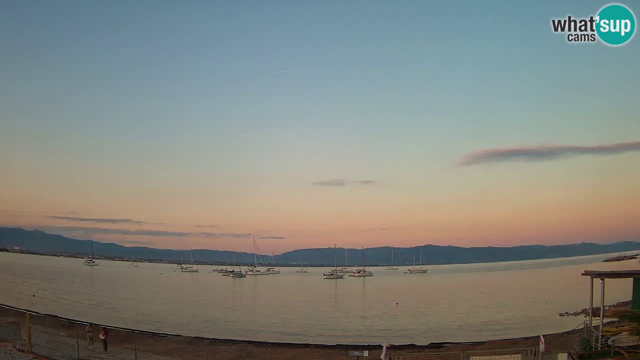 Webcam Cagliari Windsurf Club – Live from Poetto Beach