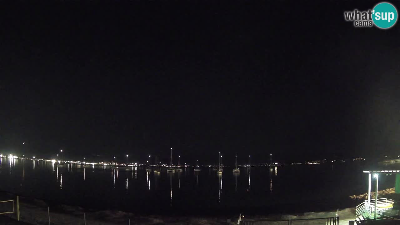 Webcam Cagliari Windsurf Club – Playa del Poetto en directo