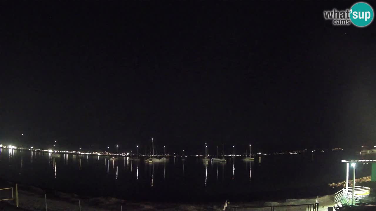 Web kamera Cagliari Windsurf Club – Poetto plaža uživo