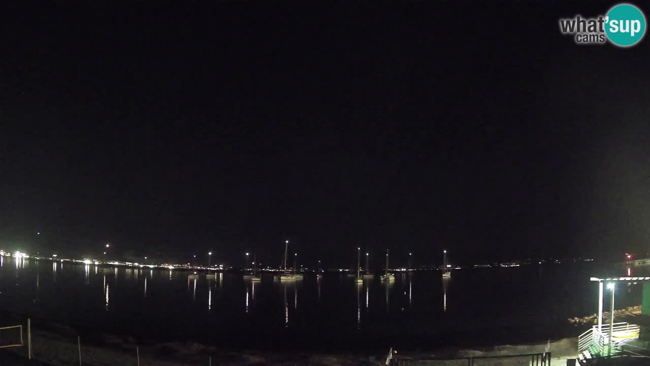 Webcam Cagliari Windsurf Club – Playa del Poetto en directo
