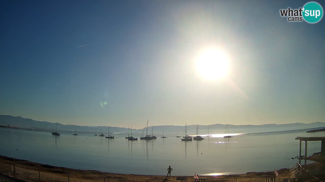 Webcam Cagliari Windsurf Club – Spiaggia del Poetto in diretta