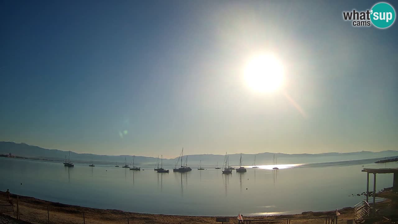 Web kamera Cagliari Windsurf Club – Poetto plaža uživo