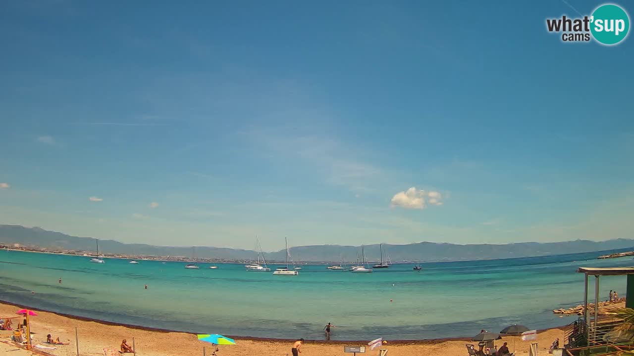 Webcam Cagliari Windsurf Club – Live from Poetto Beach