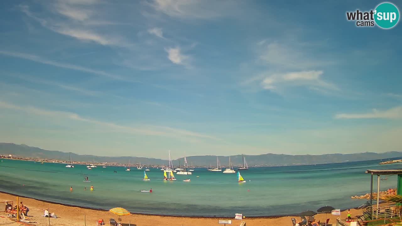 Webcam Cagliari Windsurf Club – Live from Poetto Beach