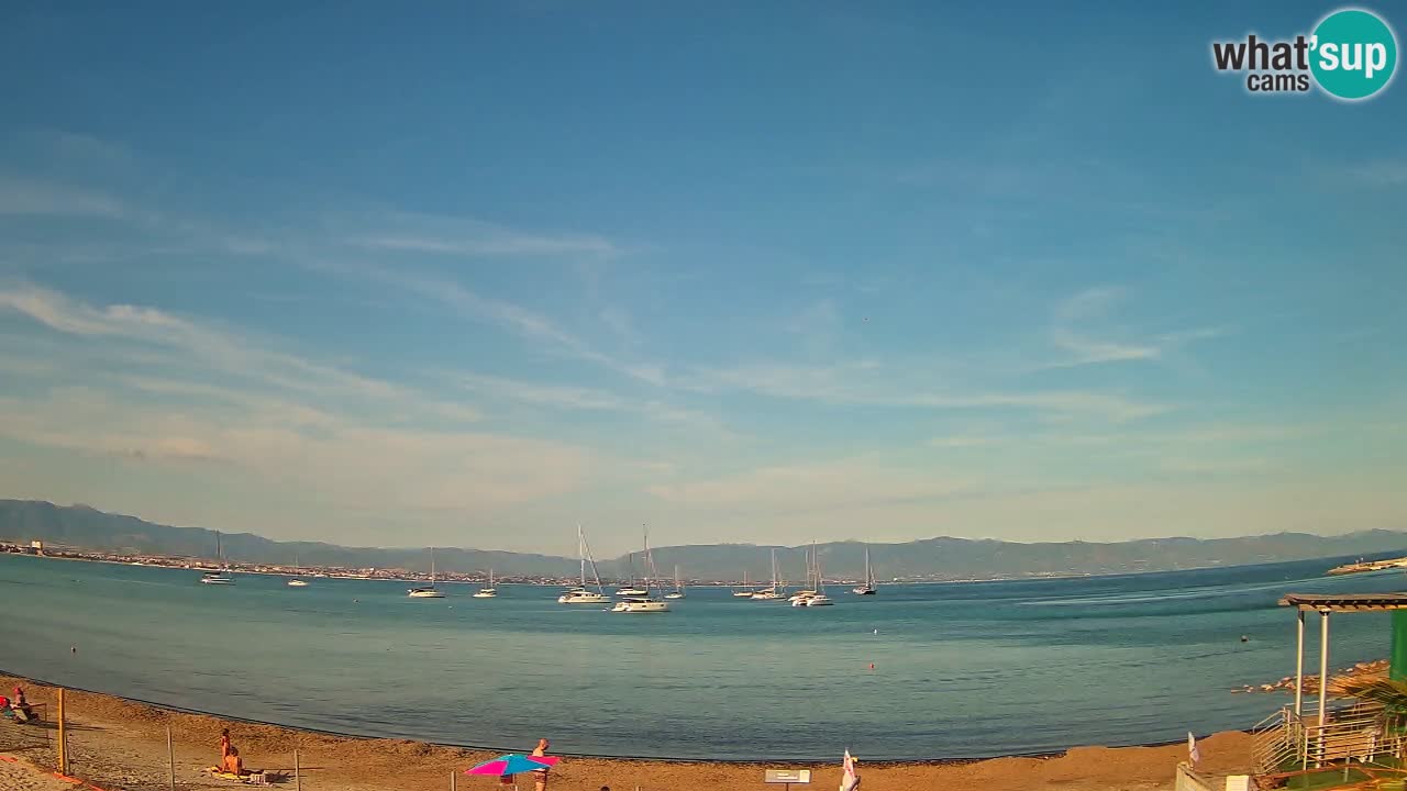 Webcam Cagliari Windsurf Club – Live from Poetto Beach