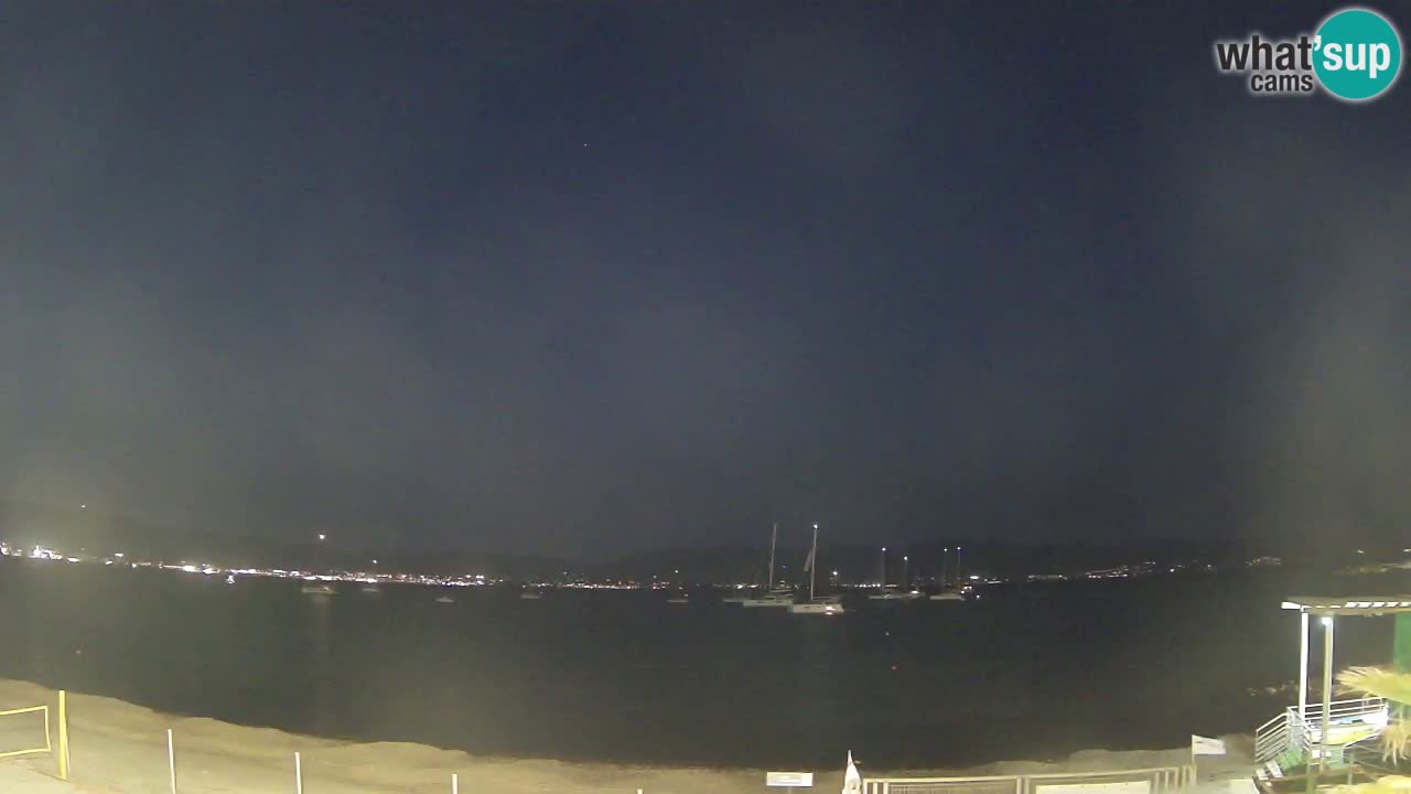 Webcam Cagliari Windsurf Club – Plage du Poetto en direct