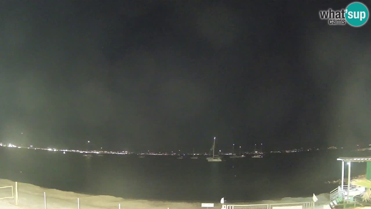 Webcam Cagliari Windsurf Club – Plage du Poetto en direct