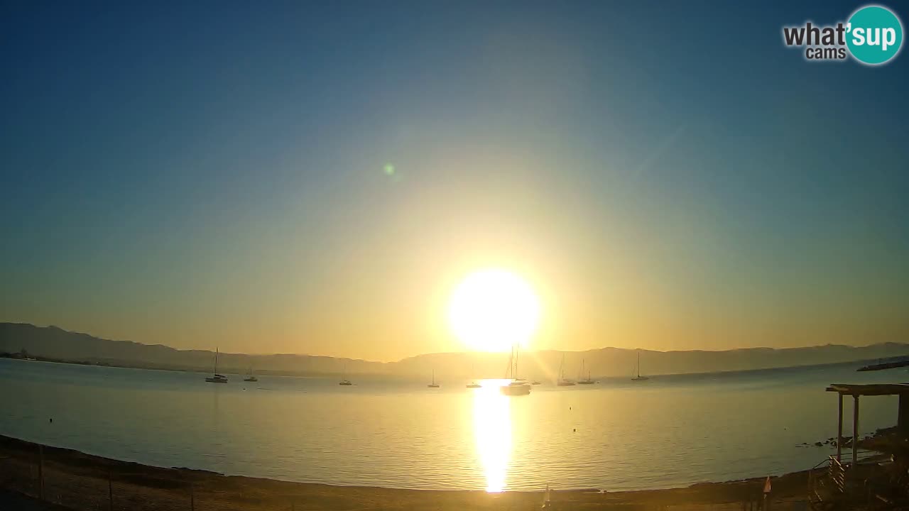 Webcam Cagliari Windsurf Club – Plage du Poetto en direct