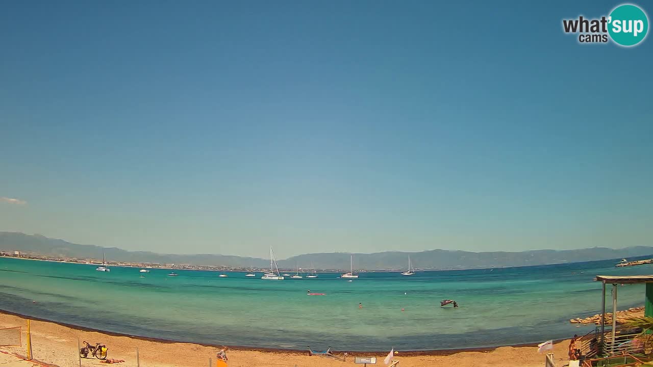 Webcam Cagliari Windsurf Club – Live from Poetto Beach