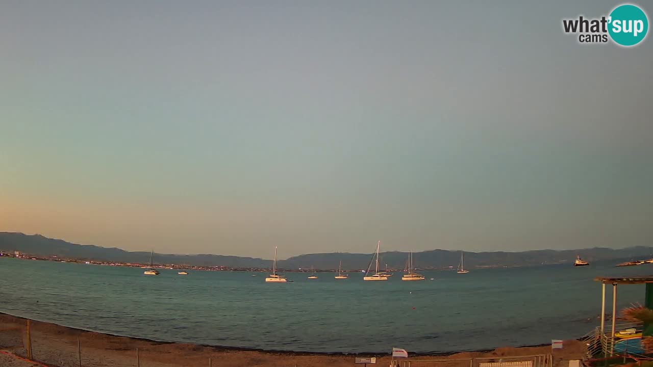 Webcam Cagliari Windsurf Club – Live from Poetto Beach