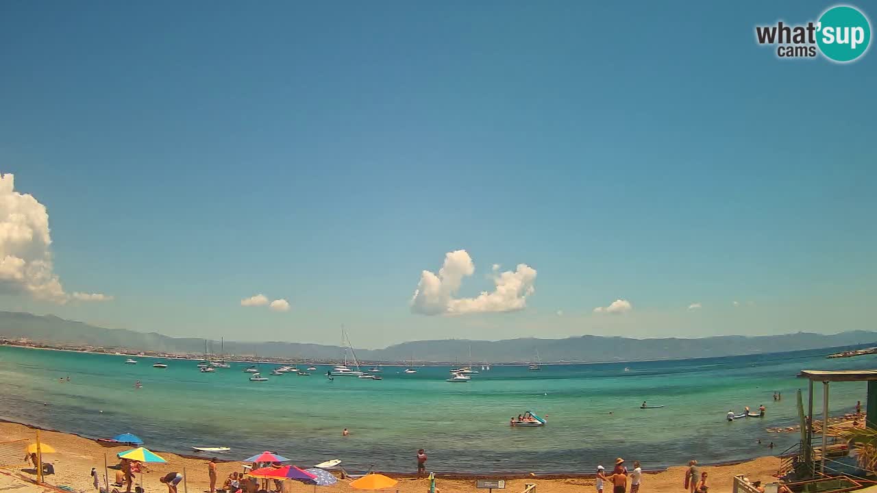 Webcam Cagliari Windsurf Club – Liveblick vom Poetto Strand