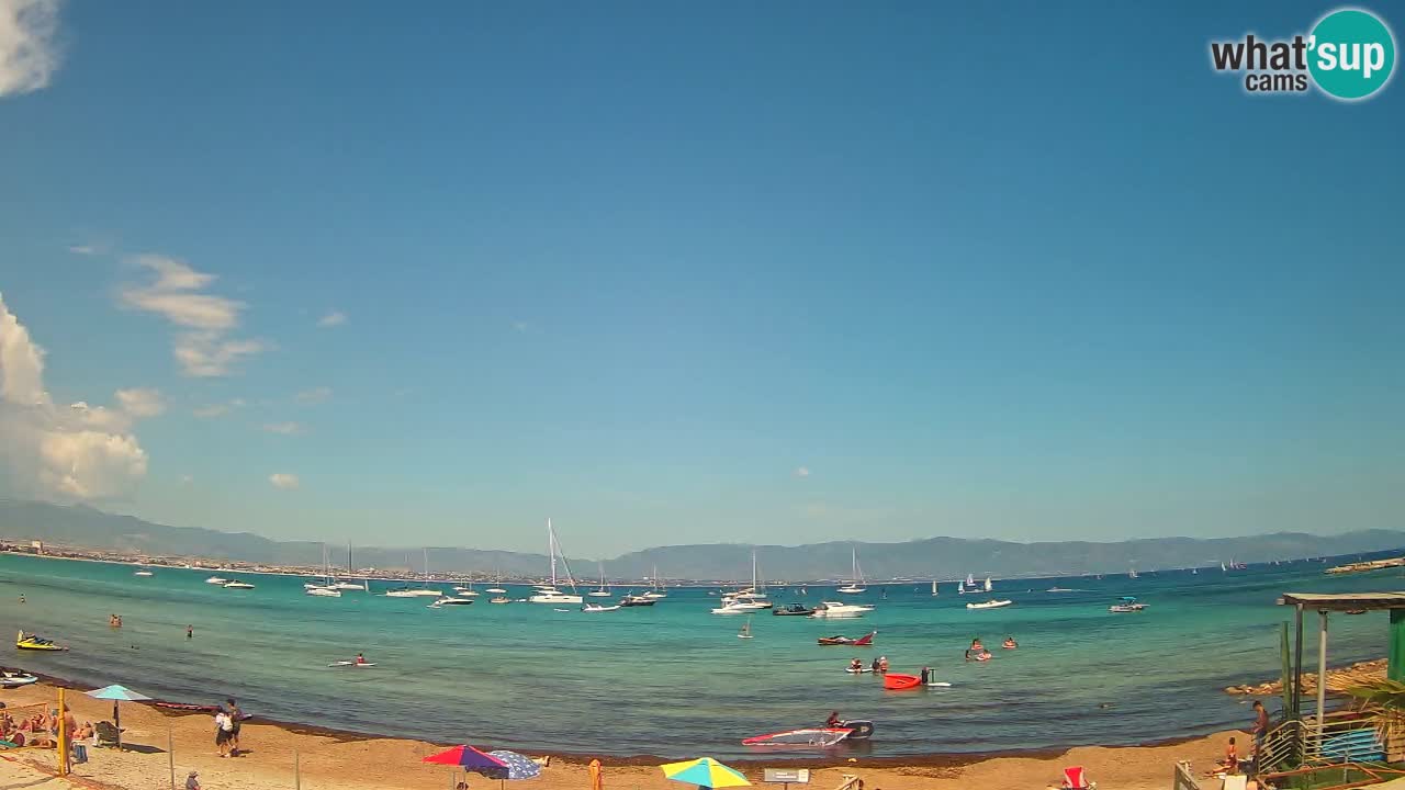 Webcam Cagliari Windsurf Club – Live from Poetto Beach