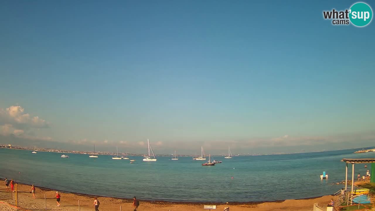 Webcam Cagliari Windsurf Club – Liveblick vom Poetto Strand