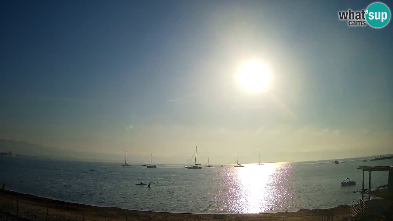 Web kamera Cagliari Windsurf Club – Poetto plaža uživo