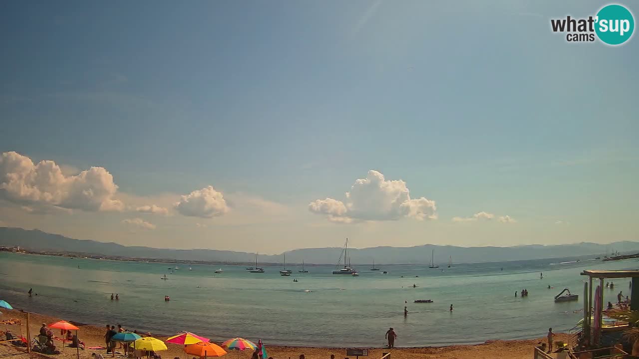 Webcam Cagliari Windsurf Club – Liveblick vom Poetto Strand