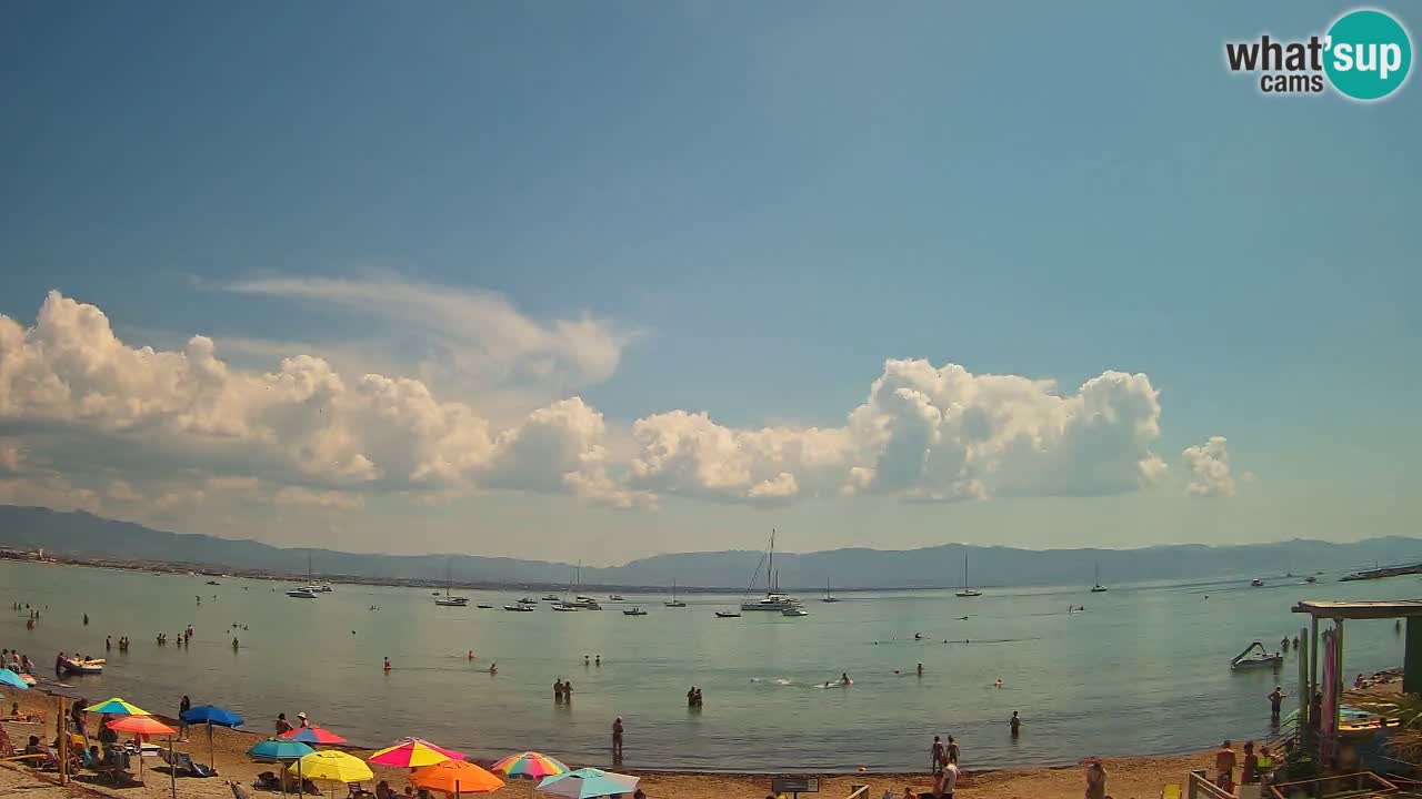 Webcam Cagliari Windsurf Club – Spiaggia del Poetto in diretta