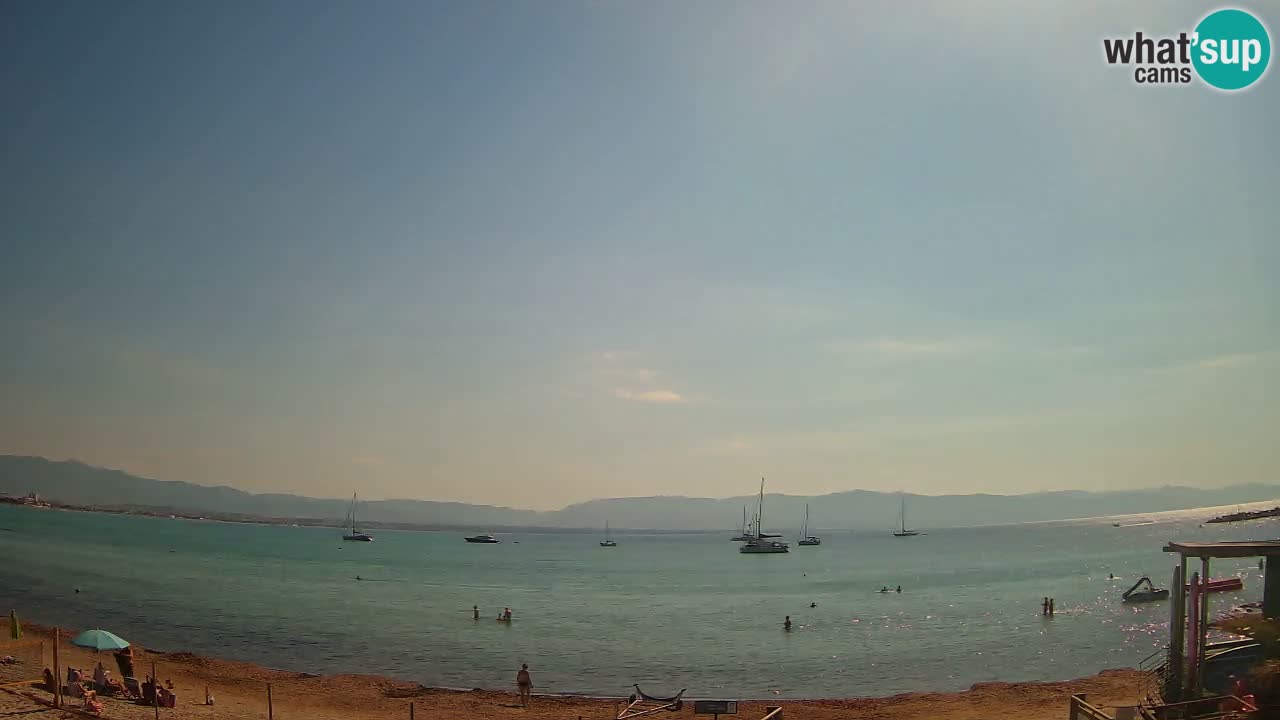 Webcam Cagliari Windsurf Club – Plage du Poetto en direct