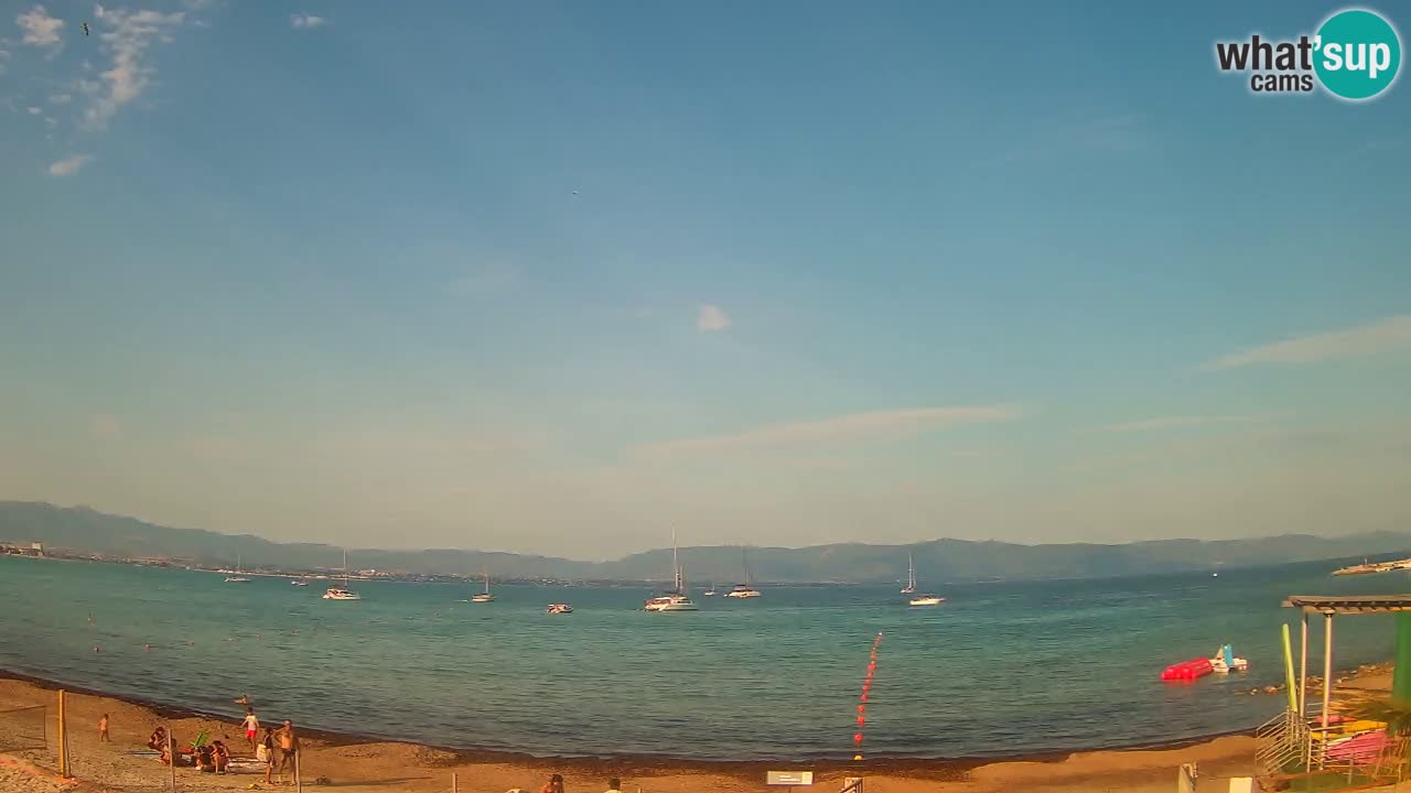 Webcam Cagliari Windsurf Club – Spiaggia del Poetto in diretta