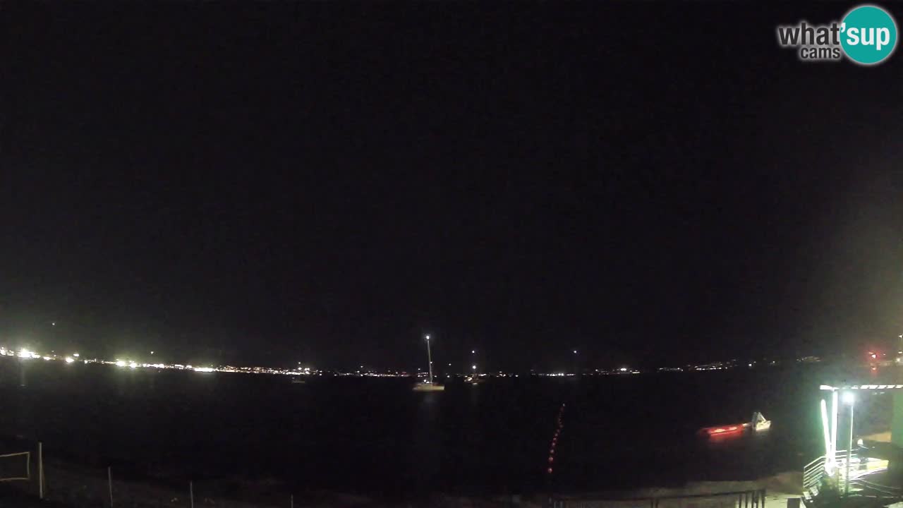 Webcam Cagliari Windsurf Club – Playa del Poetto en directo
