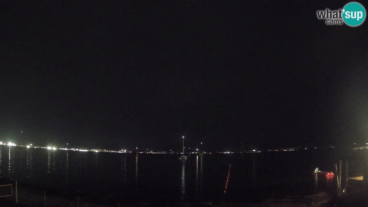 Web kamera Cagliari Windsurf Club – Poetto plaža uživo