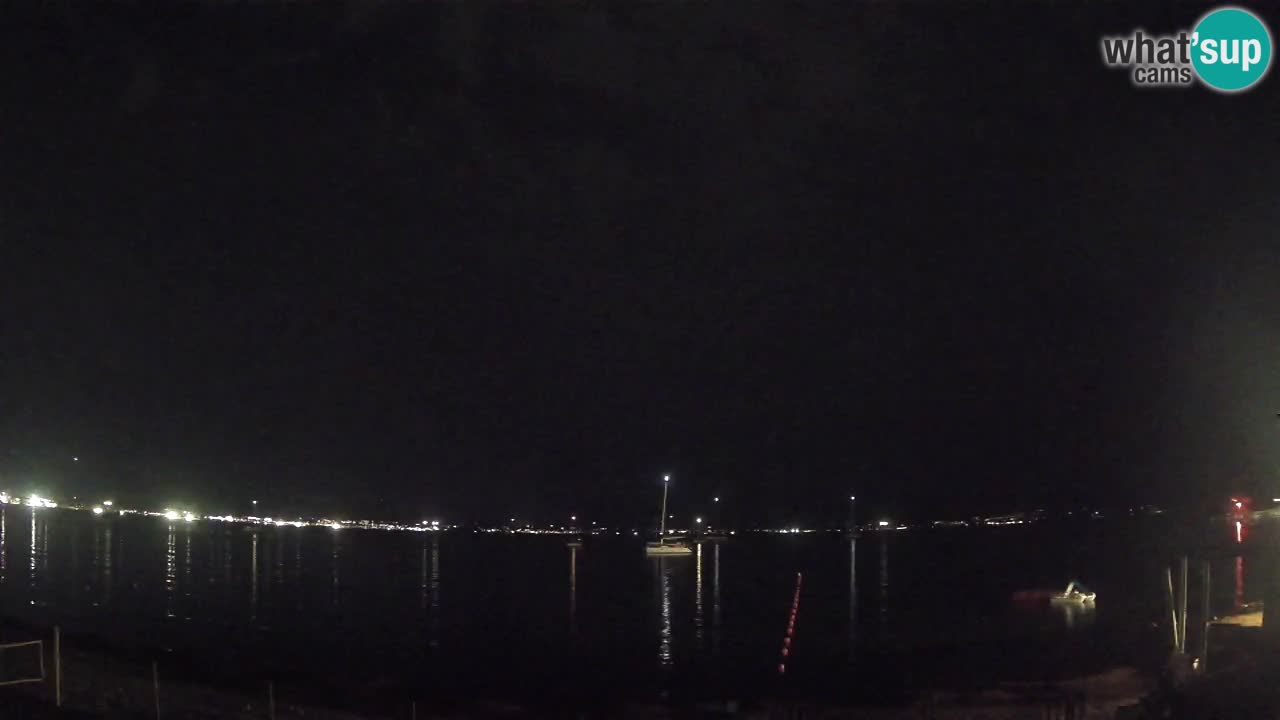 Spletna kamera Cagliari Windsurf Club – Pogled v živo s plaže Poetto