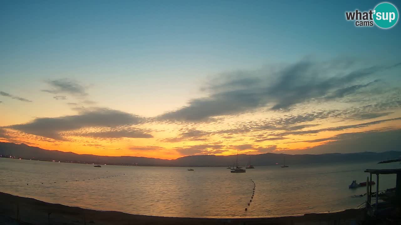 Webcam Cagliari Windsurf Club – Liveblick vom Poetto Strand