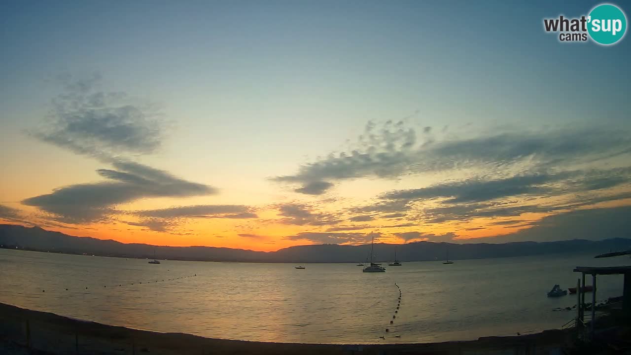 Webcam Cagliari Windsurf Club – Spiaggia del Poetto in diretta