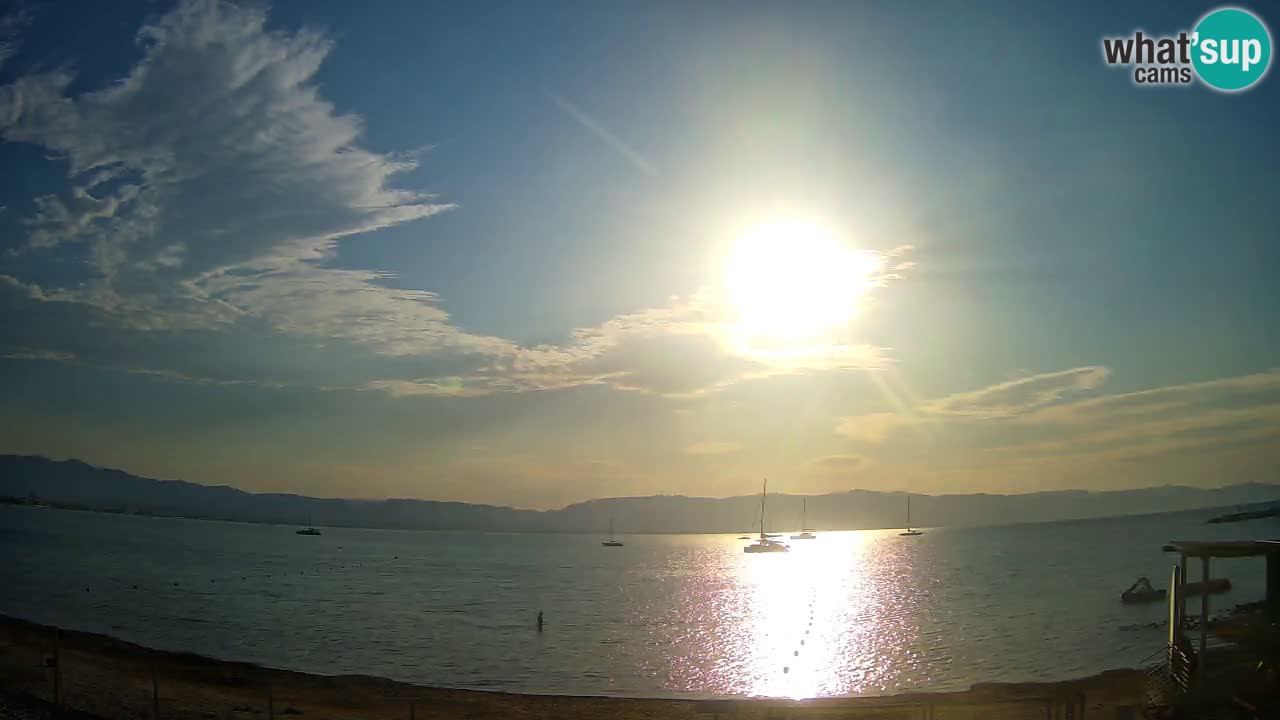 Webcam Cagliari Windsurf Club – Liveblick vom Poetto Strand