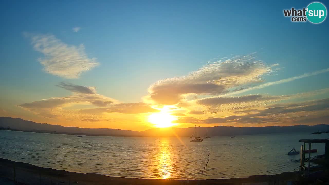 Webcam Cagliari Windsurf Club – Spiaggia del Poetto in diretta