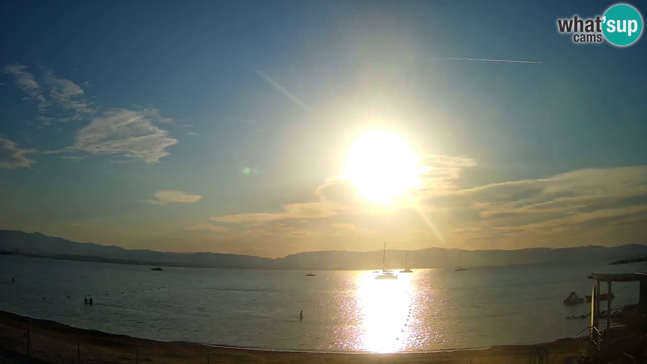 Webcam Cagliari Windsurf Club – Plage du Poetto en direct