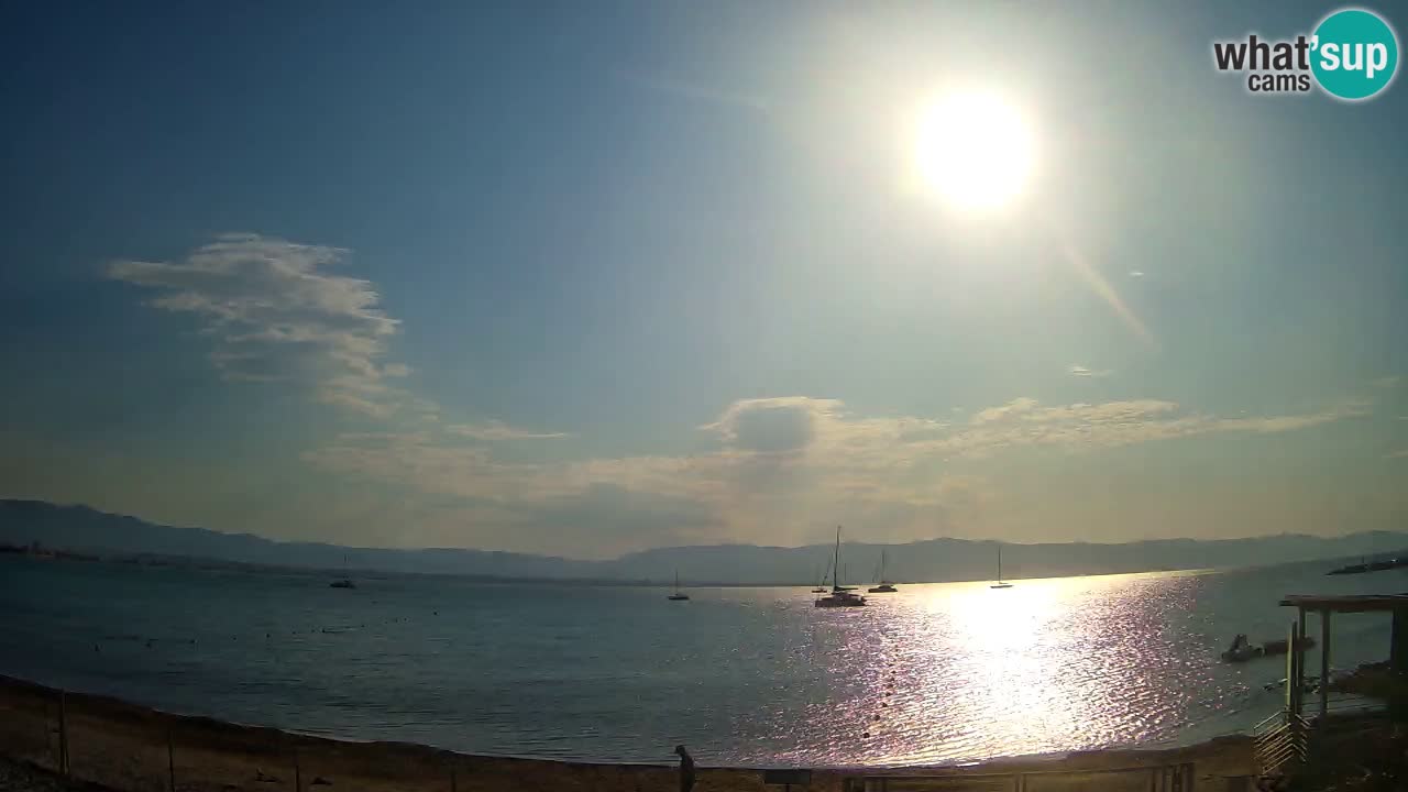 Webcam Cagliari Windsurf Club – Spiaggia del Poetto in diretta