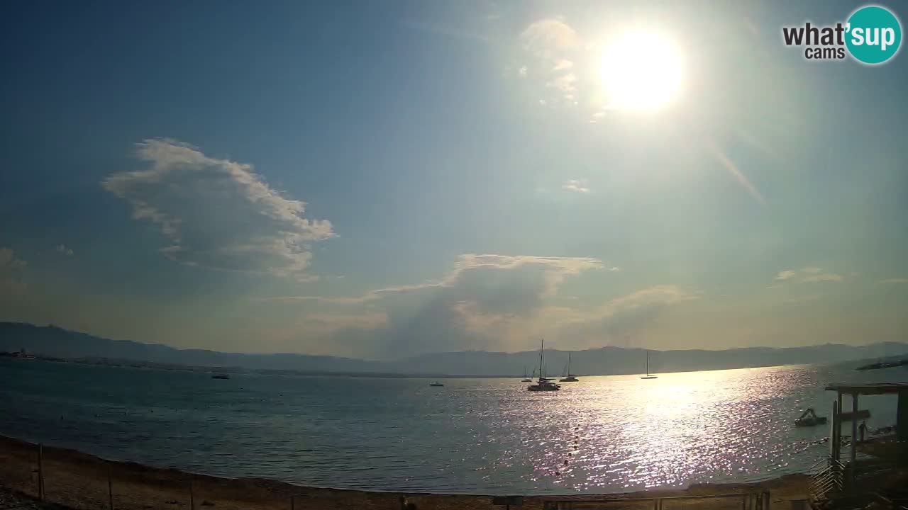 Webcam Cagliari Windsurf Club – Liveblick vom Poetto Strand