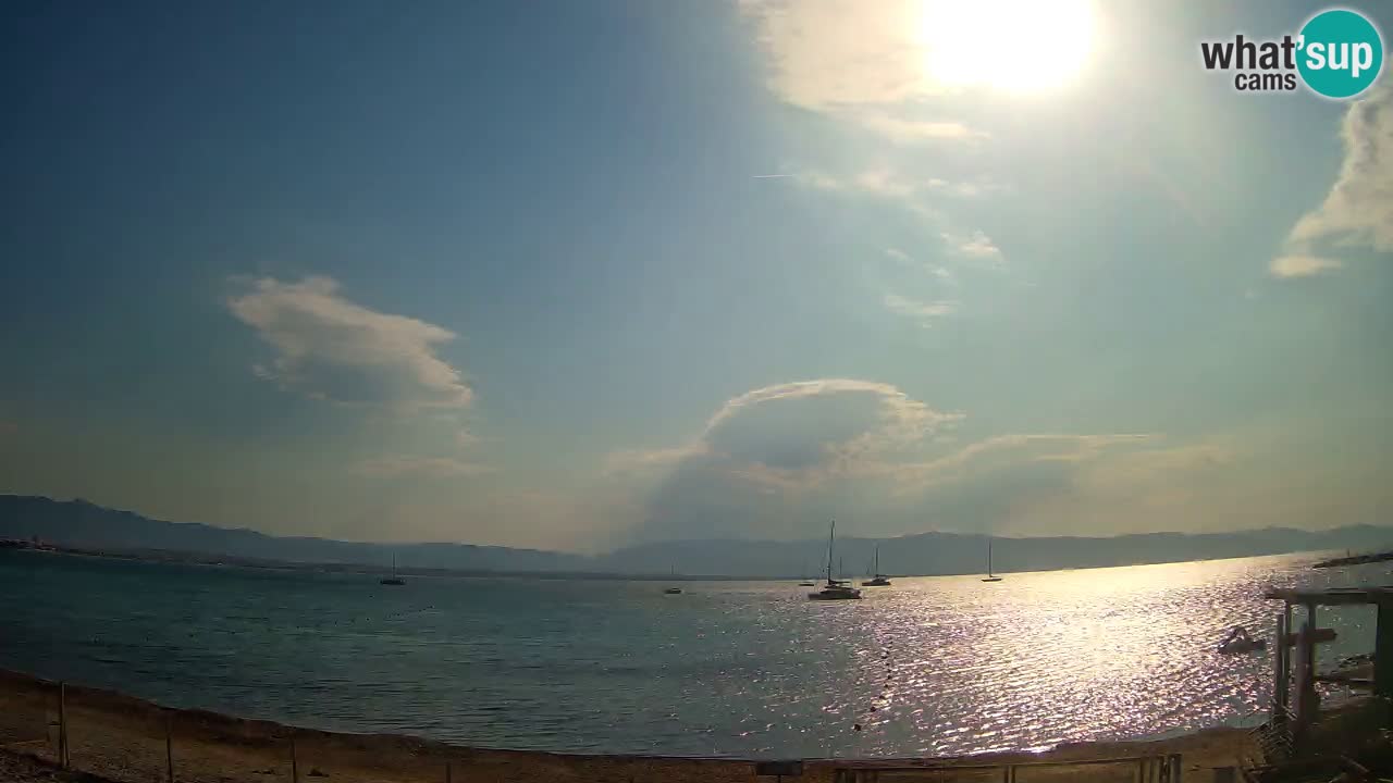 Webcam Cagliari Windsurf Club – Liveblick vom Poetto Strand