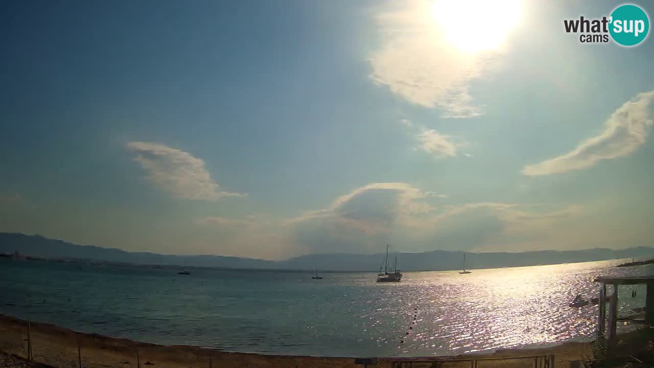Webcam Cagliari Windsurf Club – Liveblick vom Poetto Strand