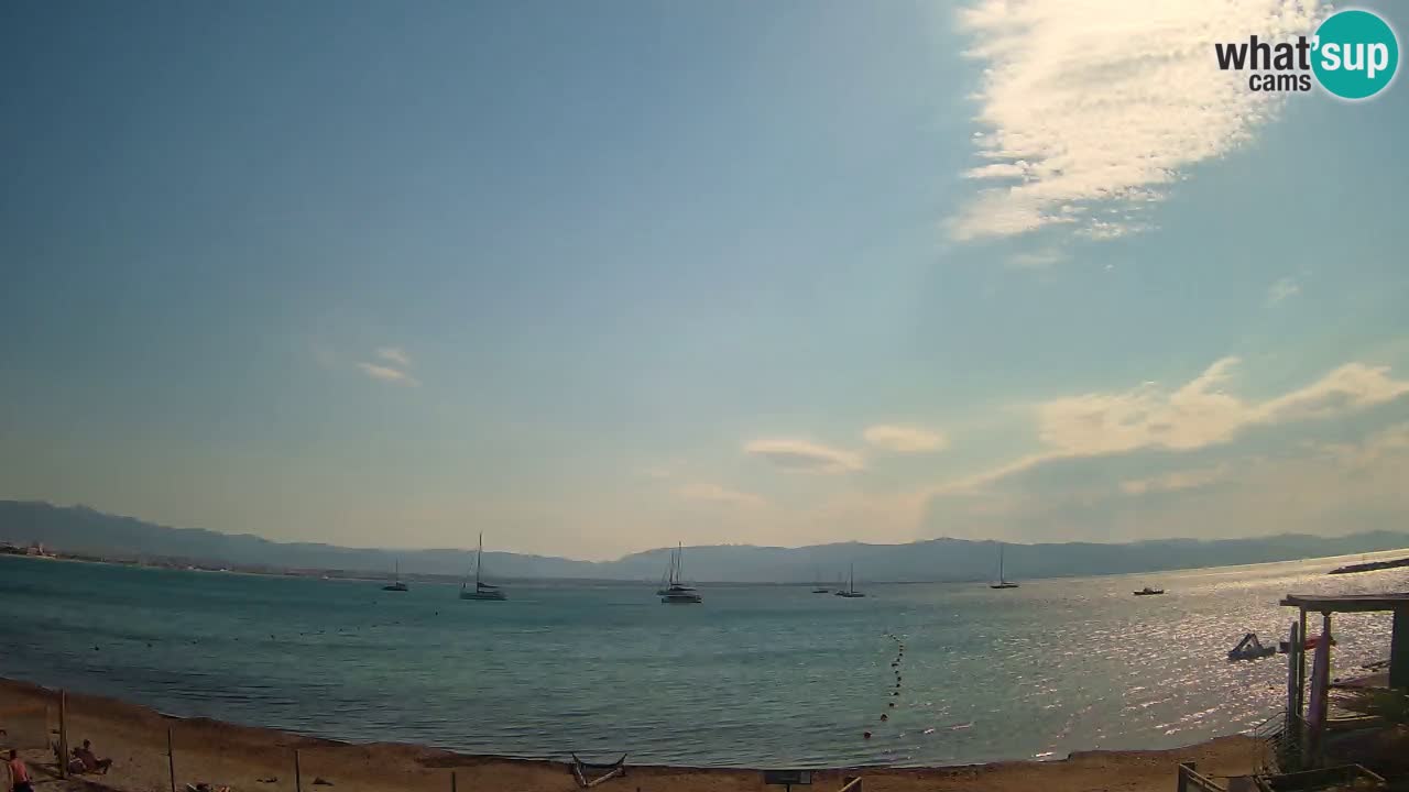 Webcam Cagliari Windsurf Club – Liveblick vom Poetto Strand