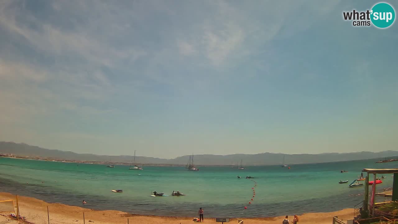 Webcam Cagliari Windsurf Club – Spiaggia del Poetto in diretta