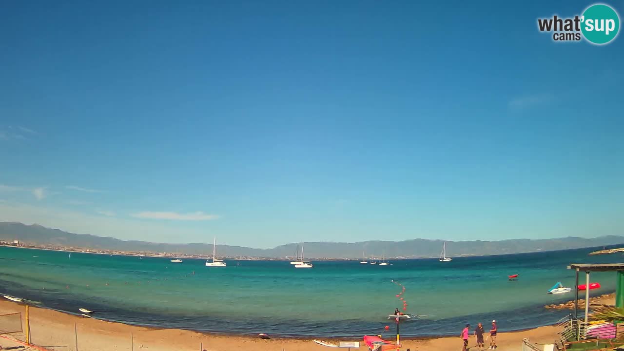 Webcam Cagliari Windsurf Club – Live from Poetto Beach