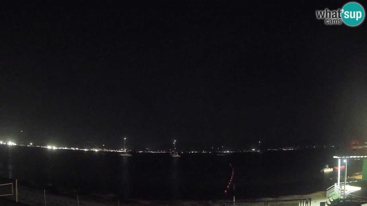 Webcam Cagliari Windsurf Club – Playa del Poetto en directo