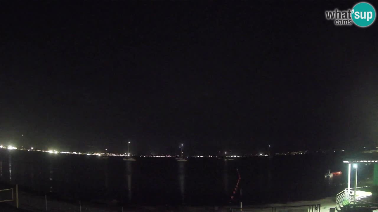 Webcam Cagliari Windsurf Club – Playa del Poetto en directo