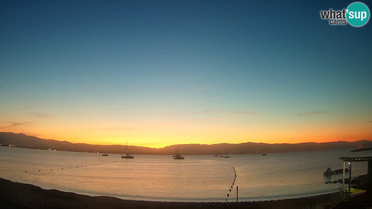 Webcam Cagliari Windsurf Club – Plage du Poetto en direct