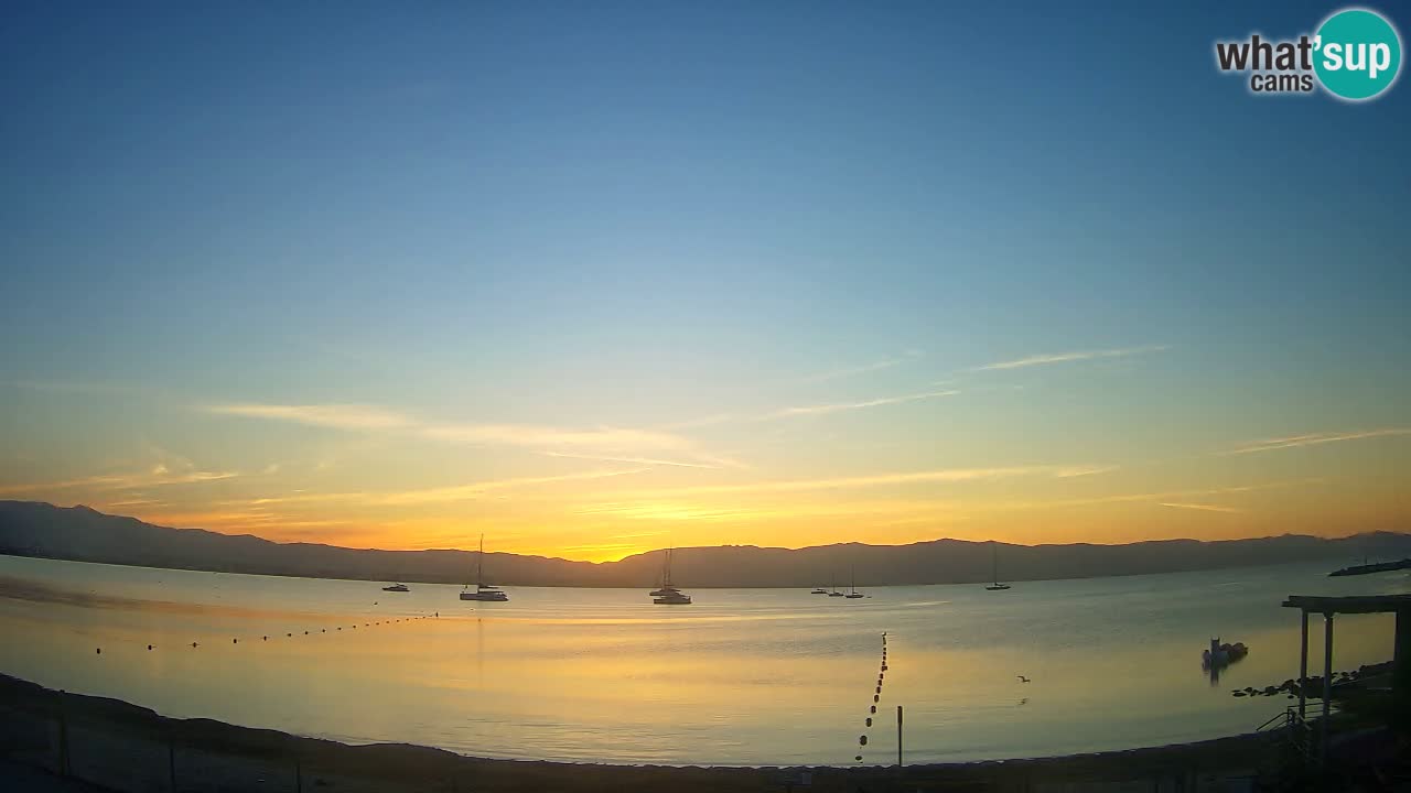 Webcam Cagliari Windsurf Club – Spiaggia del Poetto in diretta