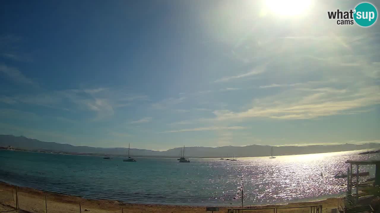 Webcam Cagliari Windsurf Club – Plage du Poetto en direct