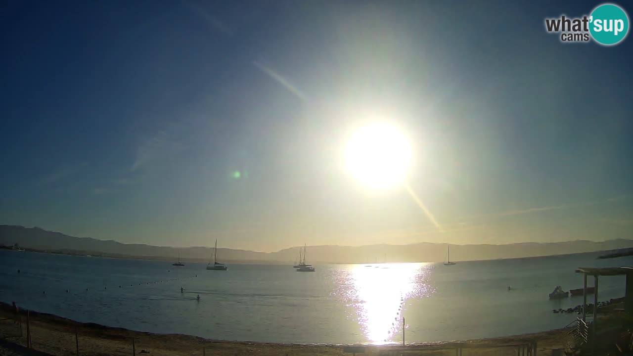 Webcam Cagliari Windsurf Club – Liveblick vom Poetto Strand