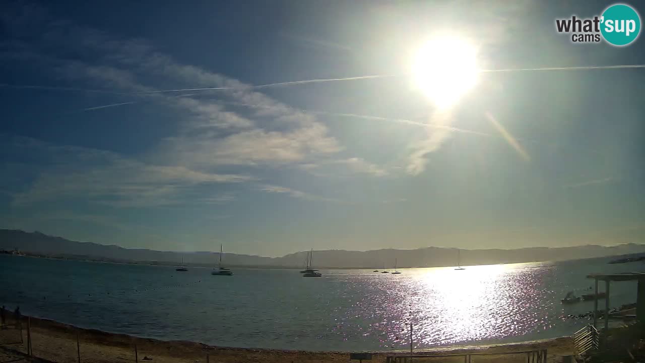 Webcam Cagliari Windsurf Club – Playa del Poetto en directo