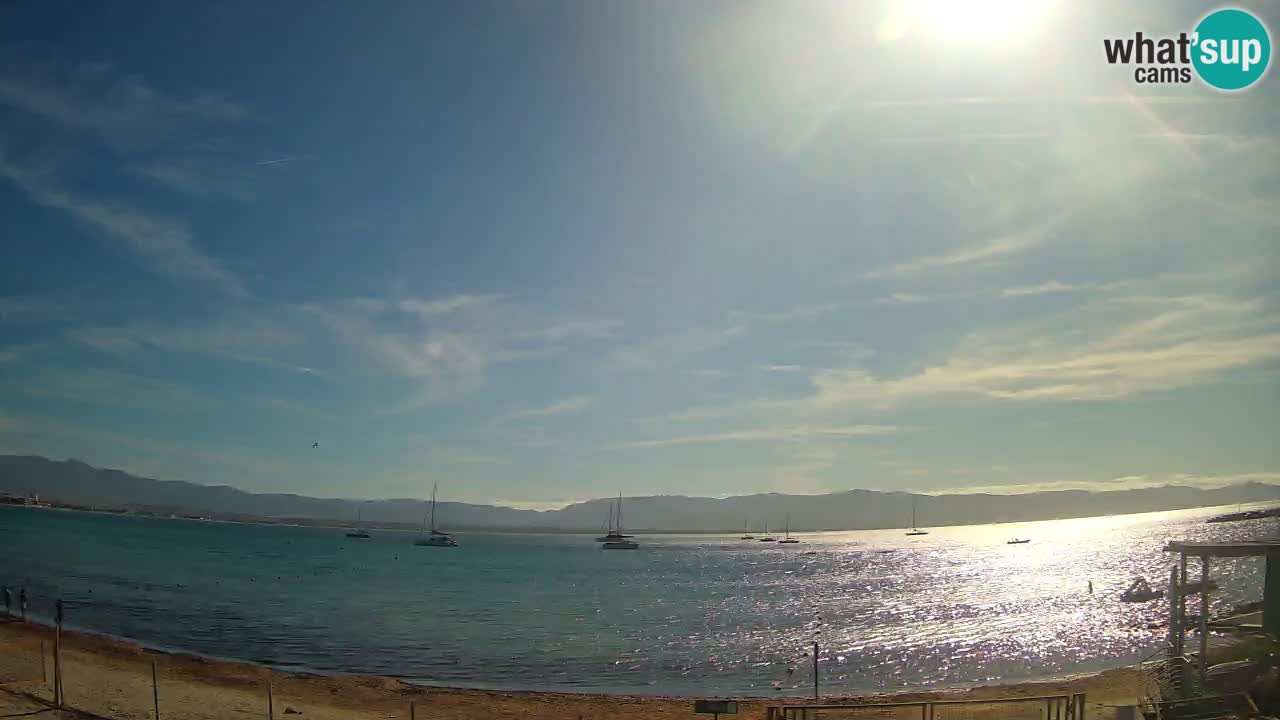 Webcam Cagliari Windsurf Club – Spiaggia del Poetto in diretta