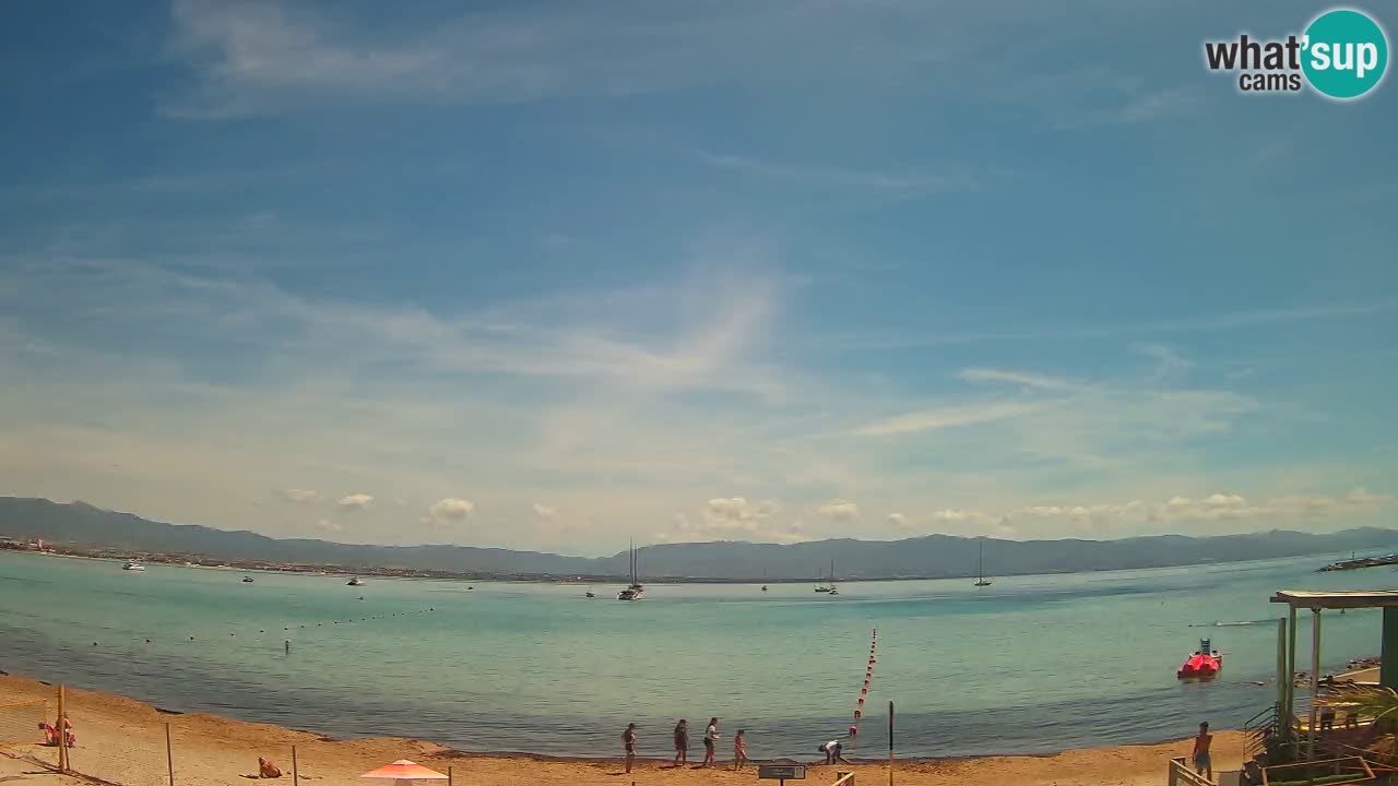 Webcam Cagliari Windsurf Club – Spiaggia del Poetto in diretta