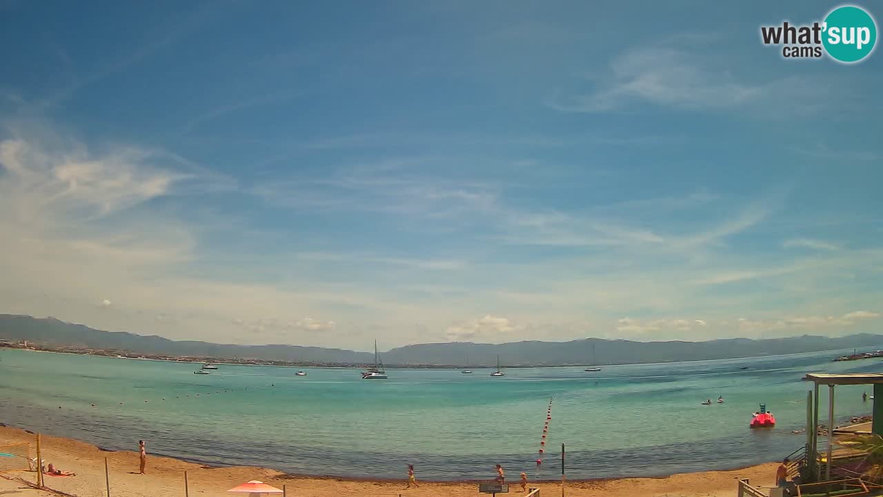 Webcam Cagliari Windsurf Club – Liveblick vom Poetto Strand