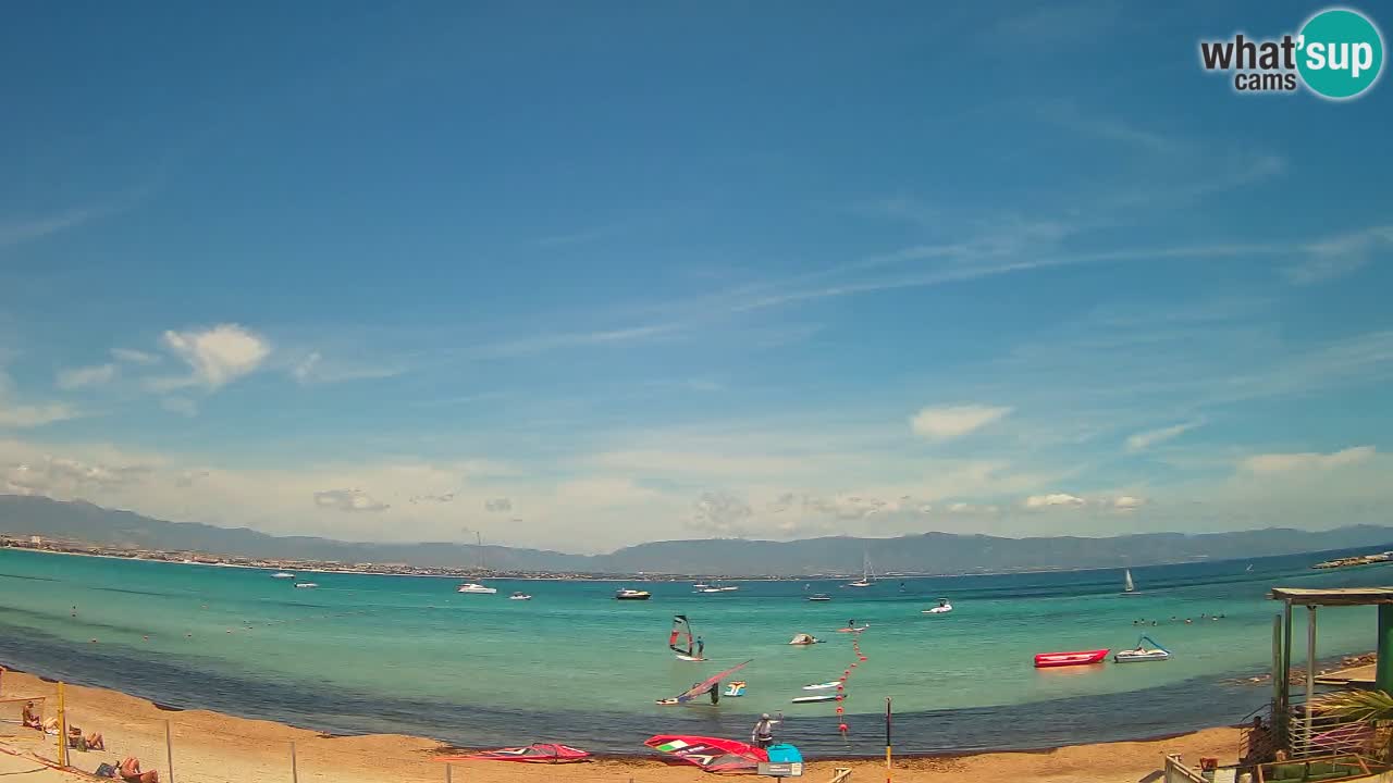 Webcam Cagliari Windsurf Club – Live from Poetto Beach