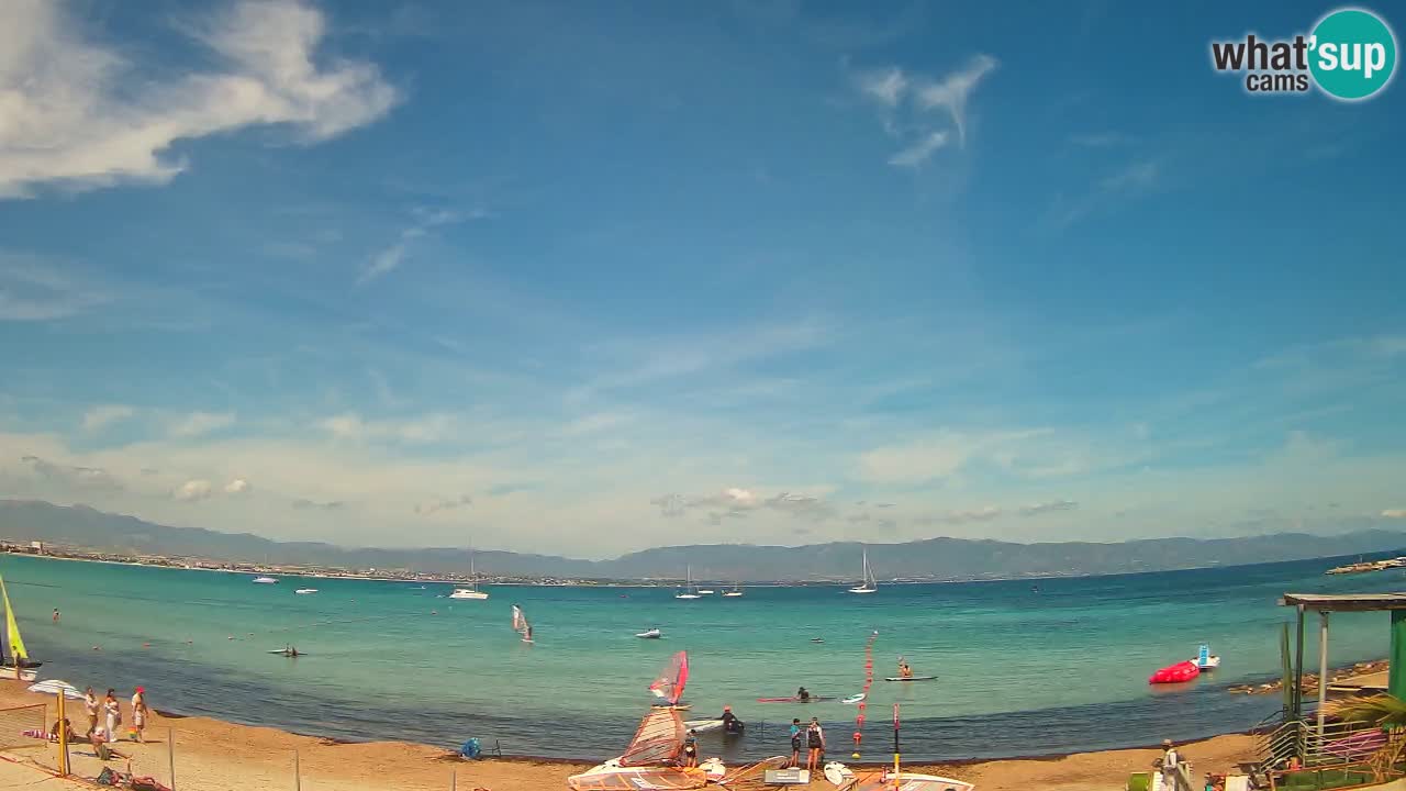 Webcam Cagliari Windsurf Club – Live from Poetto Beach